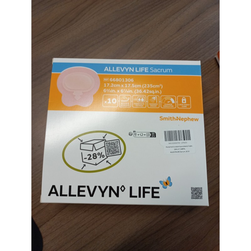 Pansement hydrocellulaire pour sacrum
