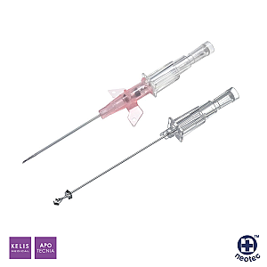 Catheter True Safe W - sécurisé (avec ailettes) 24G 19mm