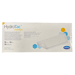 HYDROTAC - Comfort - Pansement Hydrocellulaire Adhésif - 10cm x 30cm